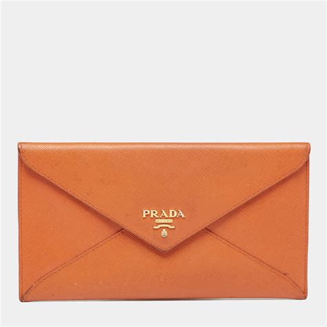 prada orange|orange prada wallet.